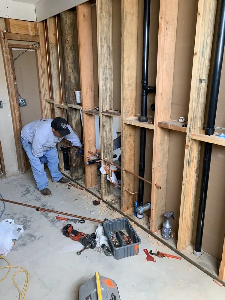 Commercial rough-in plumbing for Gas Line Repair in Golf View